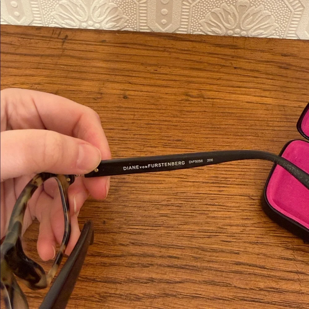 Diane von Furstenberg DVF 5056 Eyeglasses in 206 Tortoise Shell